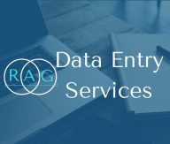 Data Entry Services by RAG logo